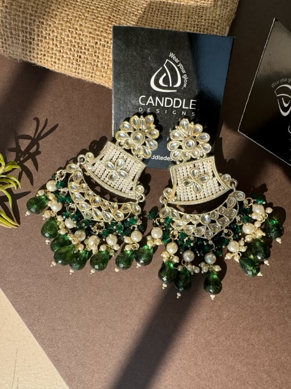 Long Flower Jhumka