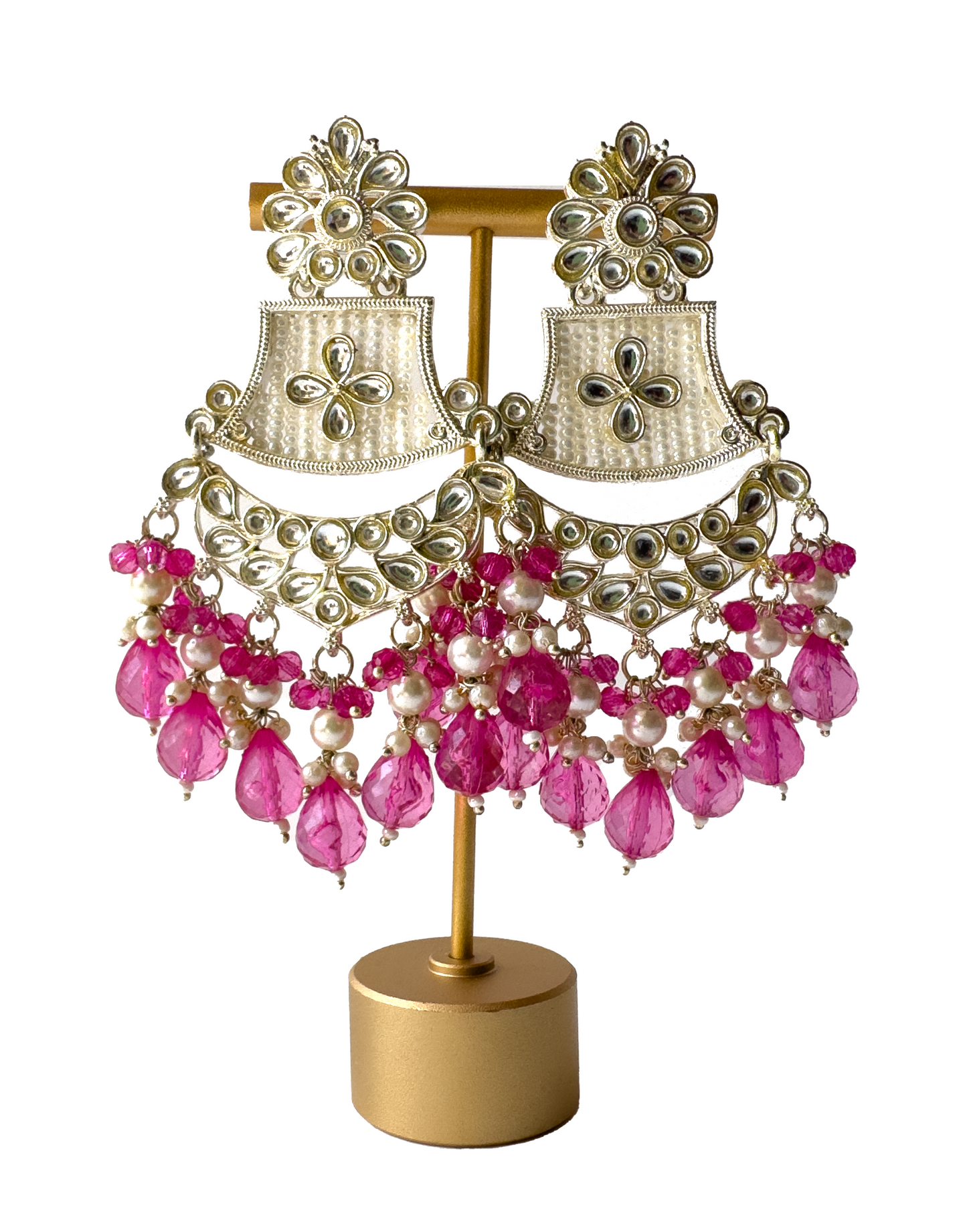 Long Flower Jhumka