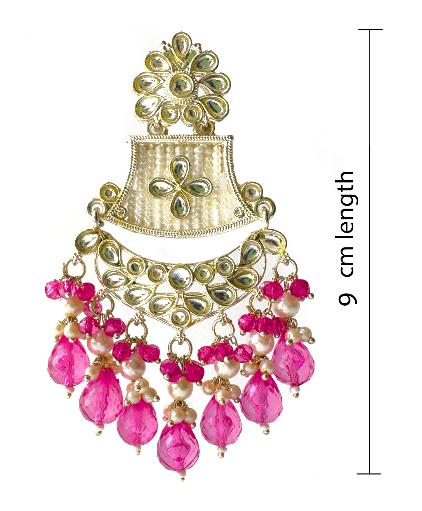Long Flower Jhumka