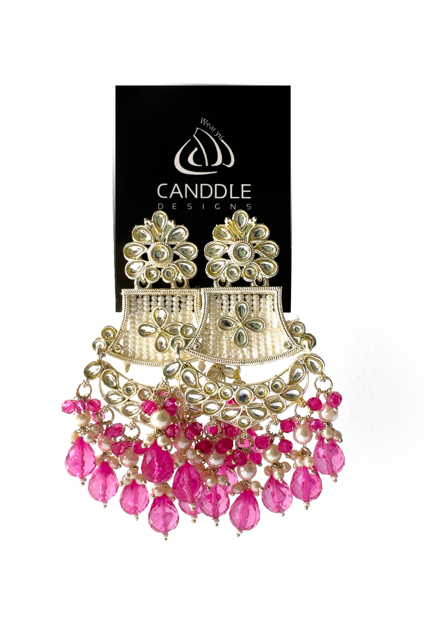 Long Flower Jhumka