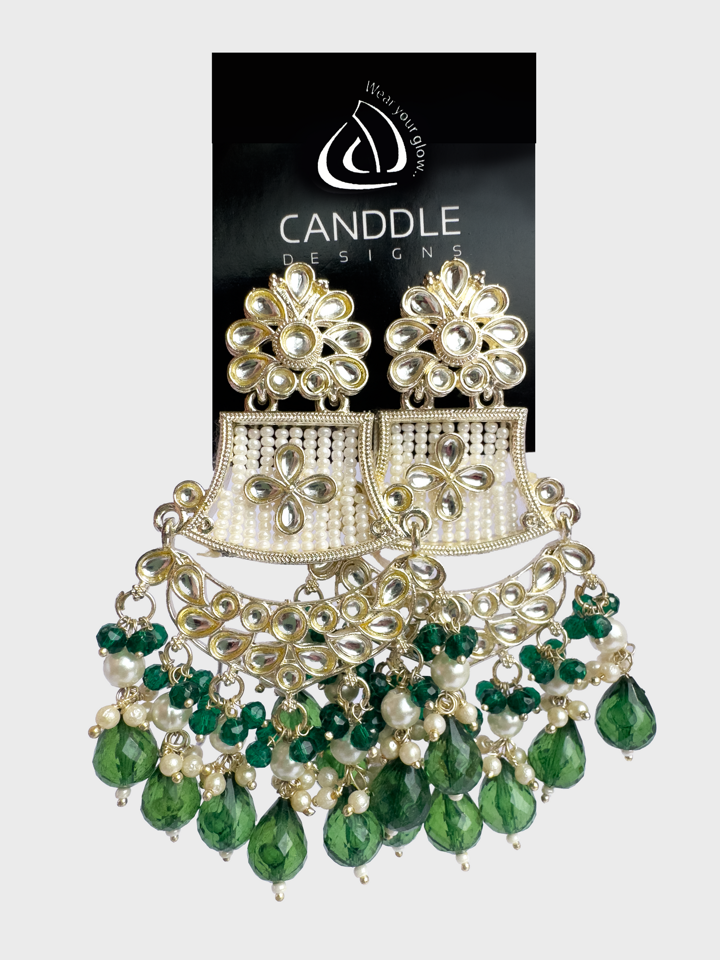 Long Flower Jhumka