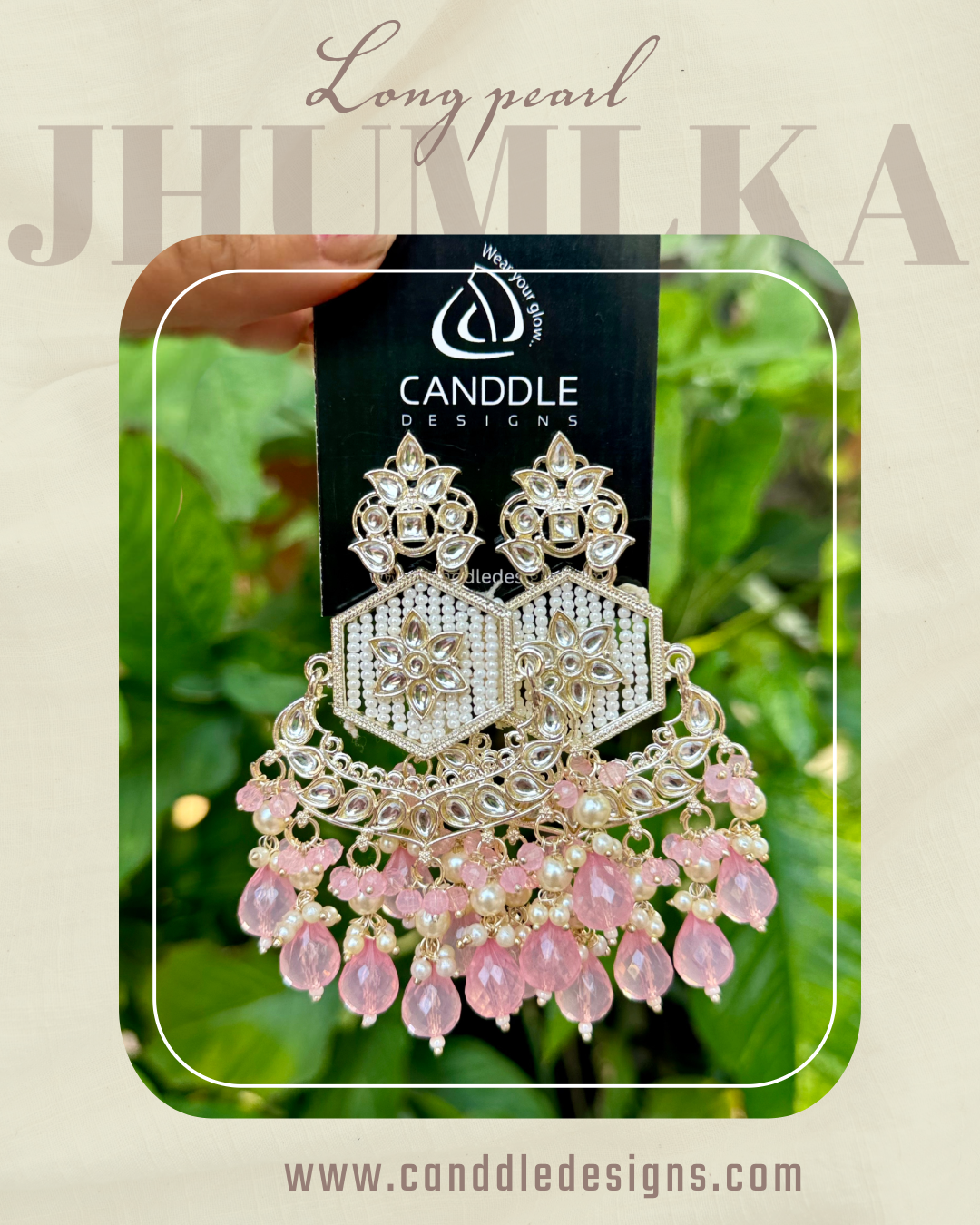 Long Hex Jhumka