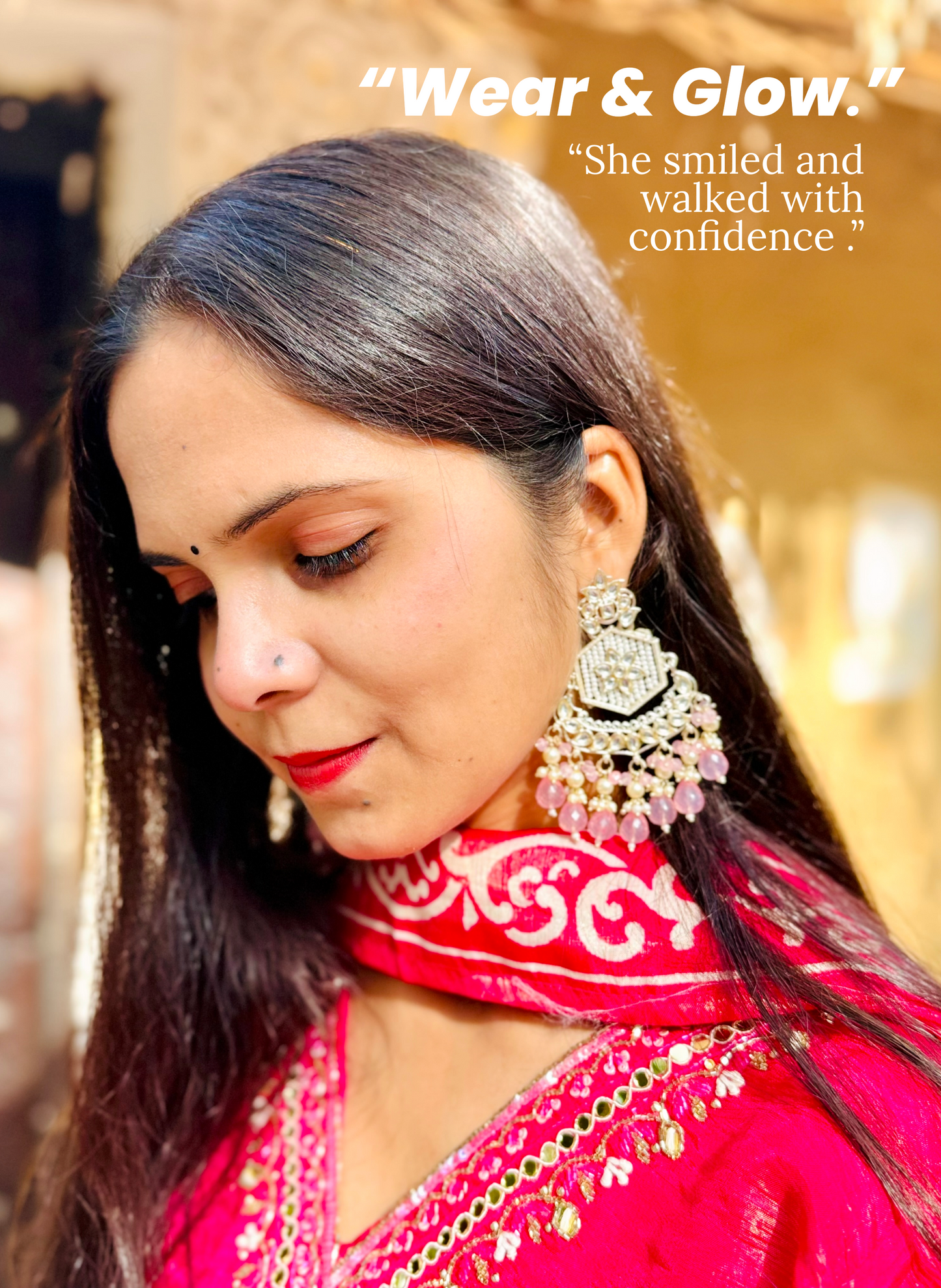 Long Hex Jhumka