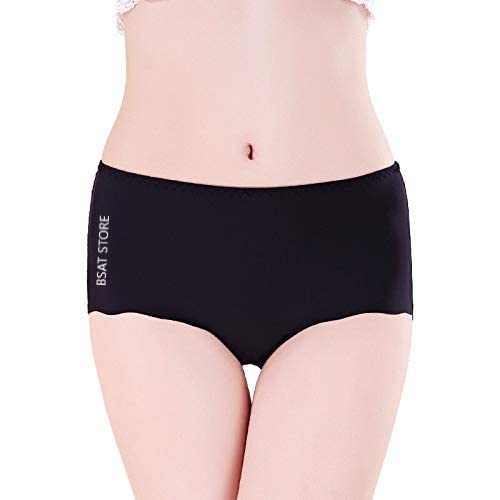 Women's Ice Silk Blend Invisible Lines No Show Hipster Panty
