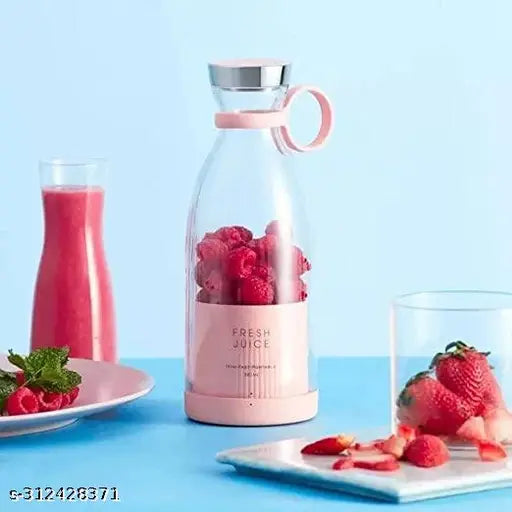 Electric Portable Mini Juicer Bottle | Wireless Personal Size Juicer Blender