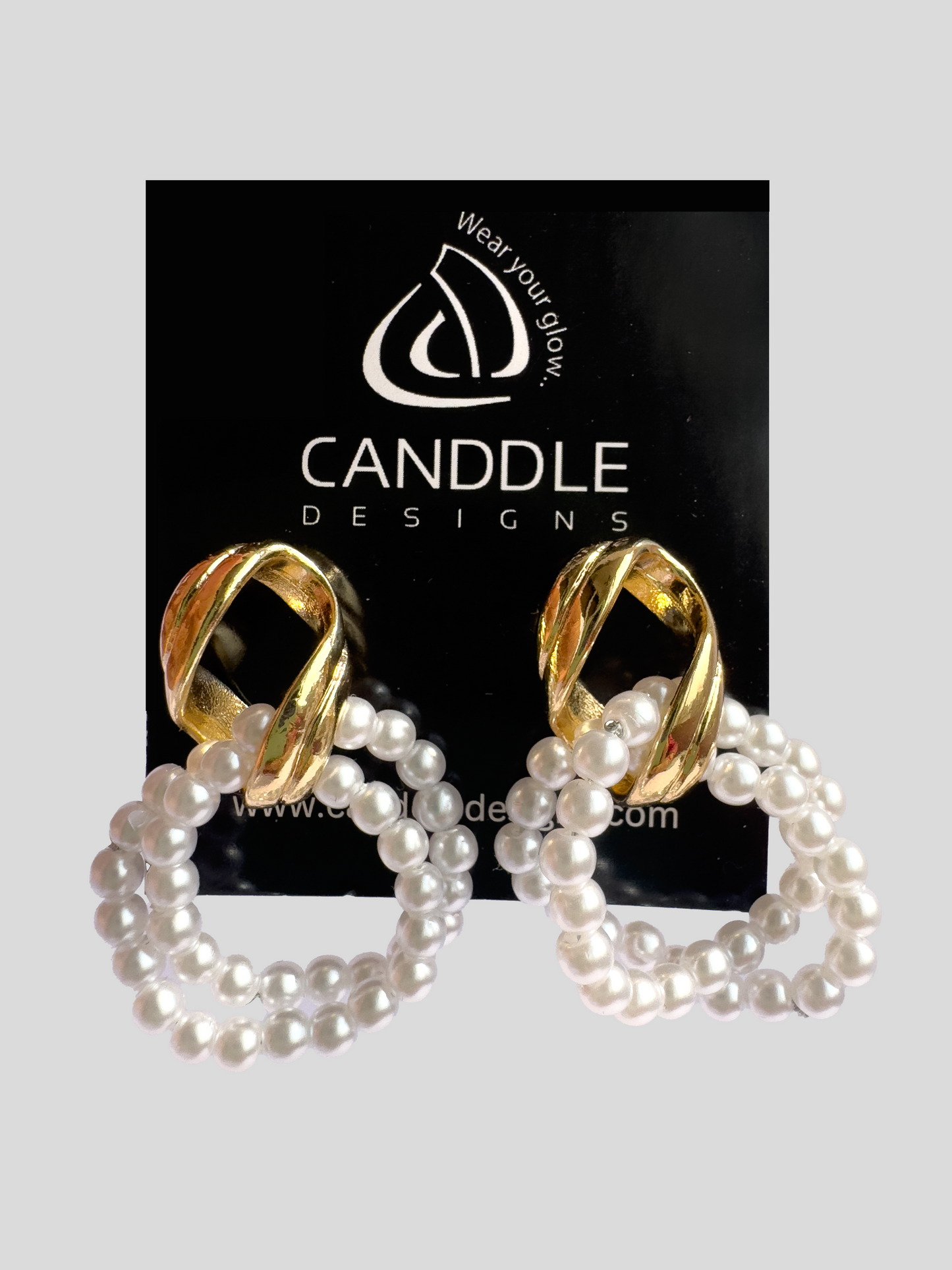 Gold Pearl Rings