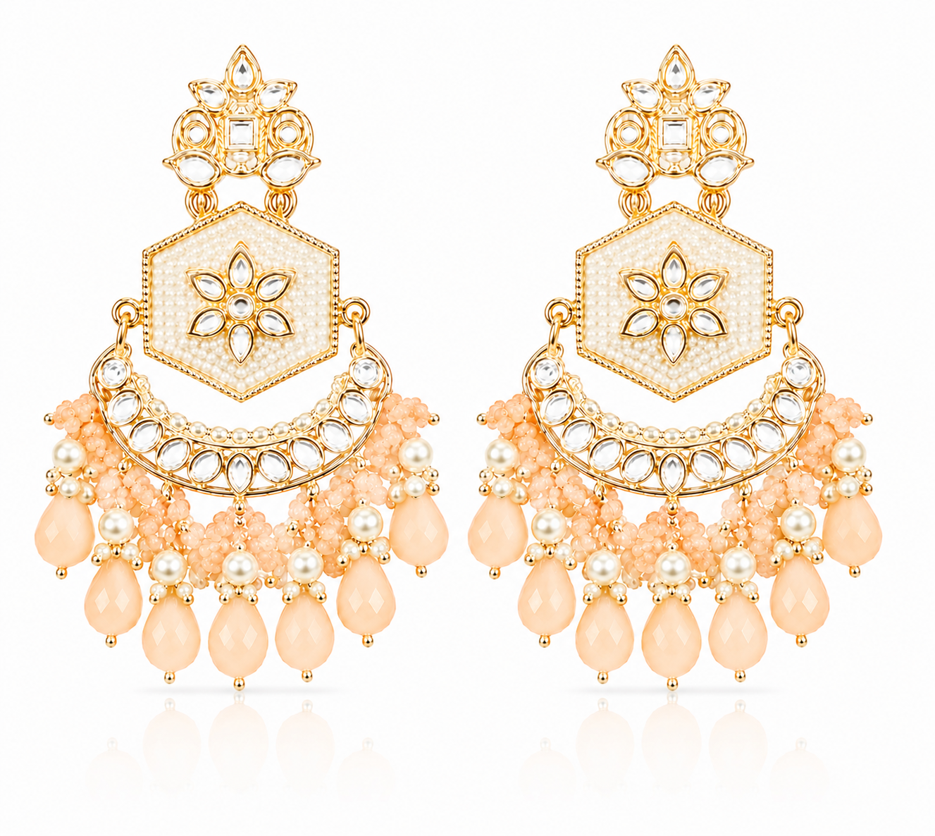 Long  Hex Jhumka