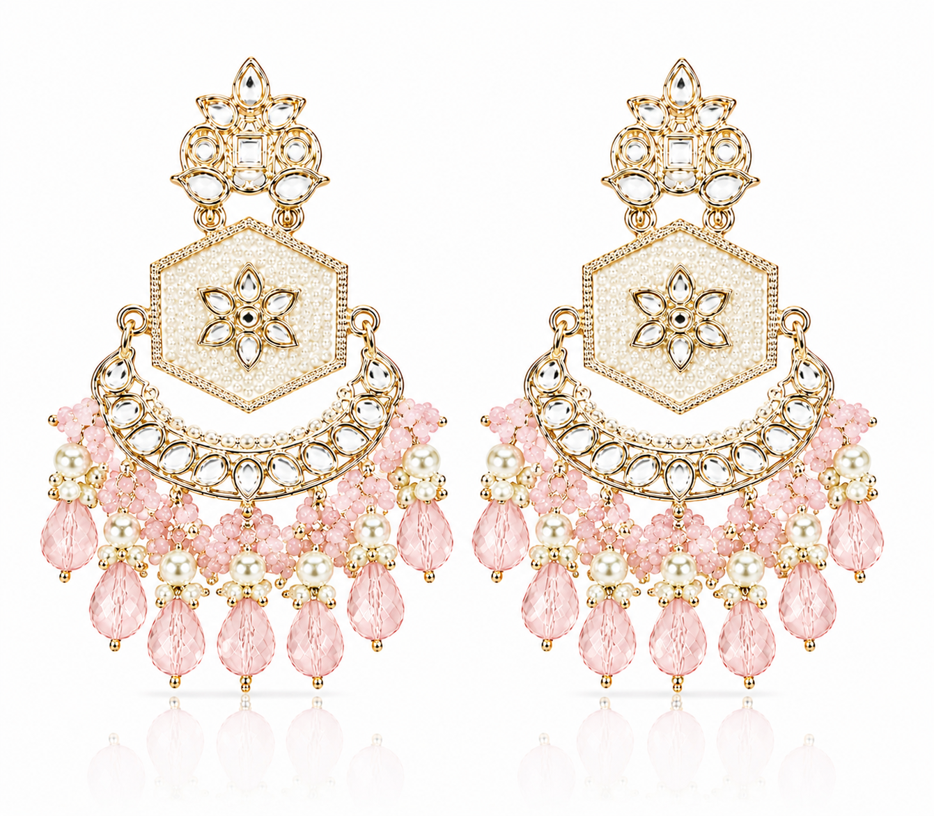 Long  Hex Jhumka