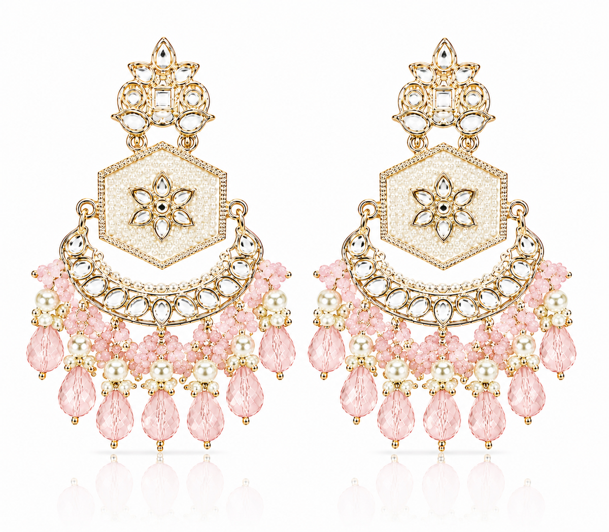 Long  Hex Jhumka
