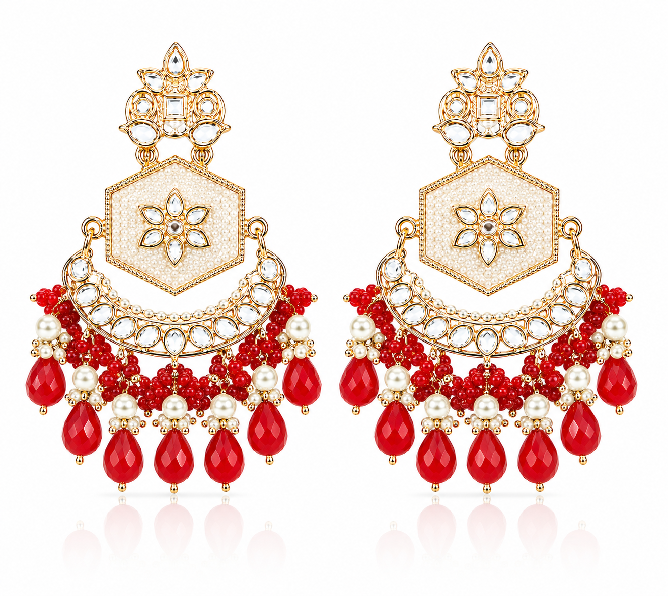 Long  Hex Jhumka