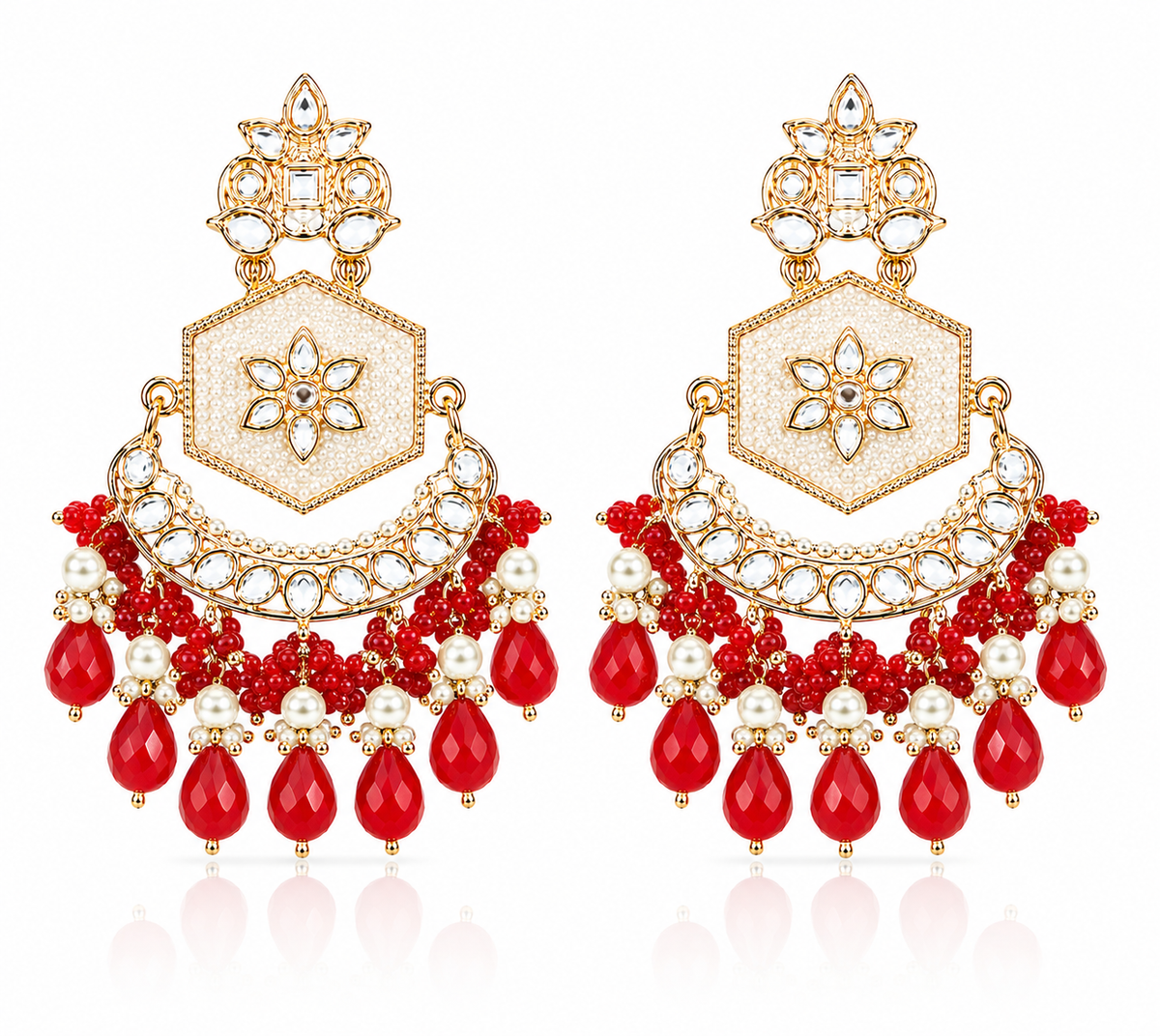 Long  Hex Jhumka