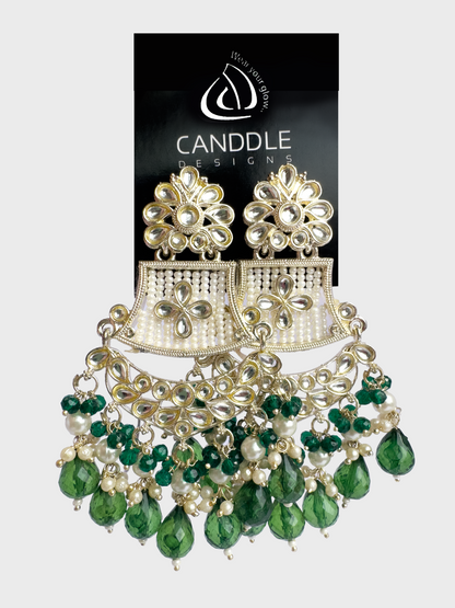 Long Flower Jhumka