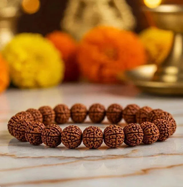 7 Mukhi Rudraksha Bracelet