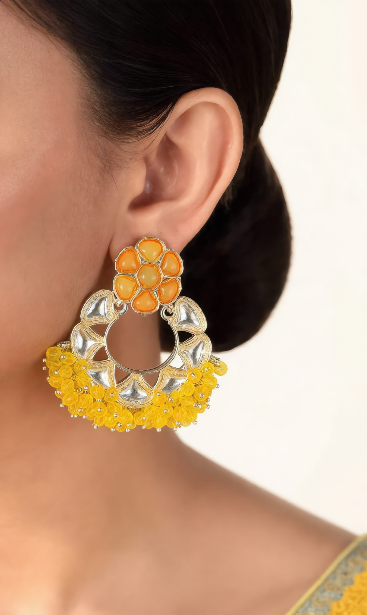 Pearl Ring Jhumka